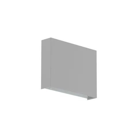 Luminária Saliente de Parede em Aço Inox Escovado ou Pintado Tromilux 4004.204.2O2 Cinza