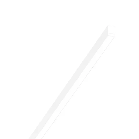 Luminária Saliente de Parede em Alumínio com Difusor Tromilux 4021.029.1O4 Branco