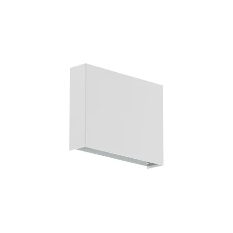 Luminária Saliente de Parede em Aço Inox Escovado ou Pintado Tromilux 4004.204.1O2 Branco