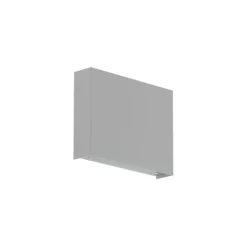 Luminária Saliente de Parede em Aço Inox e Acrílico Tromilux 4004.204.2O4 Cinza