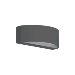 Luminária Saliente de Parede em Aço Inoxidável para Exterior Tromilux 2029.206.8F2 Aço Inoxidável