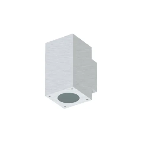 Luminária Saliente de Parede em Aço Inoxidável Tromilux 2039.100.8FX Aço Inoxidável
