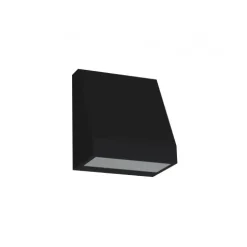 Luminária Saliente de Parede em Alumínio para Exterior Tromilux 2041.103.9P4 Preto
