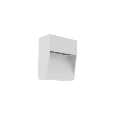 Luminária Saliente de Parede em Alumínio Pintado Tromilux 2046.103.1O3 Branco