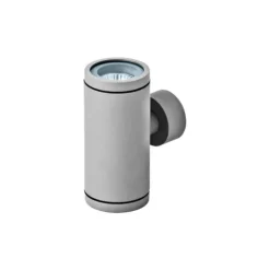 Luminária saliente de parede para exterior Tromilux 2067.205.2T4 Cinza