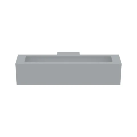 Luminária Saliente de Parede para Exterior Tromilux 2033.116.2O3 Cinza