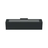 Luminária Saliente de Parede para Exterior Tromilux 2033.116.9O4 Preto