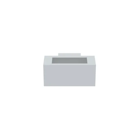 Luminária Saliente de Parede para Exterior Tromilux 2037.207.1O4 Branco