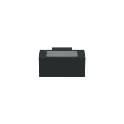Luminária Saliente de Parede para Exterior Tromilux 2036.100.9OX Preto