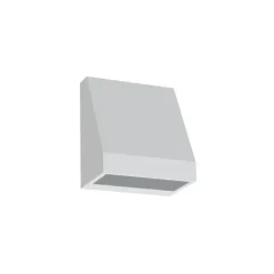 Luminária Saliente de Parede para Exterior Tromilux 2041.103.1P3 Branco