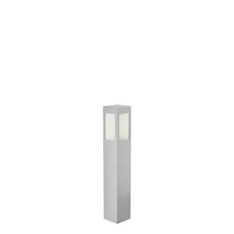 Luminária Saliente de Piso em Aço Inoxidável Tromilux 2043.100.8FX Aço Inoxidável