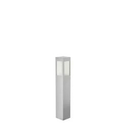 Luminária Saliente de Piso para Exterior Tromilux 2043.110.2F3 Cinza