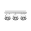 Luminária Saliente de Teto em Aço Galvanizado Pintado Tromilux 1199.310.2X4 Cinza