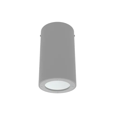 Luminária Saliente de Teto em Aço Inox 316 Tromilux 2062.100.2FX Cinza