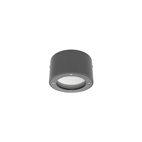 Luminária Saliente de Teto para Exterior em Aço Inox 316 Tromilux 2060.107.1T4 Branco