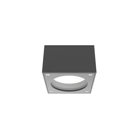 Luminária Saliente de Teto para Exterior Tromilux 2057.107.2F3 Cinza