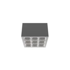 Luminária Saliente em Alumínio para Teto Tromilux 1525.902.2X4 Cinza