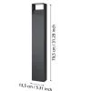 Luz de caminho LED para exterior DONINNI 1 EGLO 98272