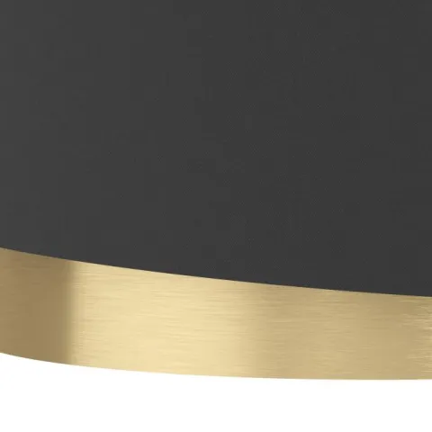 MANDERLINE Candeeiro de Teto EGLO - Design Assimétrico em Preto e Latão 39924
