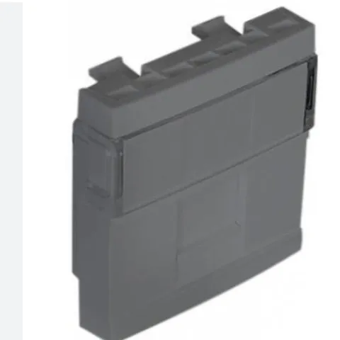 Módulo 1 saída p/conetor RJ45 - 2 módulos em alumina - 45976 SAL - Série Quadro 45