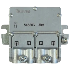 Mini-Repartidor de sinal tv televes 543603 EasyF 3D 5...2400MHz 8,5/7,5dB