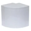 Ângulo ext. p/ calha rodapé 75x50 branca efapel 16016 abr