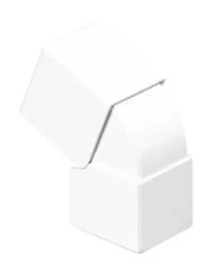 Ângulo ext. variável p/calha 60X40mm efapel 13036 abr