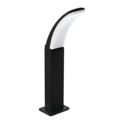 Pilar de Exterior LED Preto com Luz Branca Quente FIUMICINO EGLO 98151