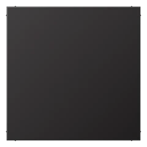 Placa cega Alumínio lacado dark Série LS JUNG AL2994BD