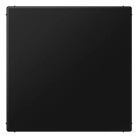 Placa cega preto mate LS JUNG LS994BSWM