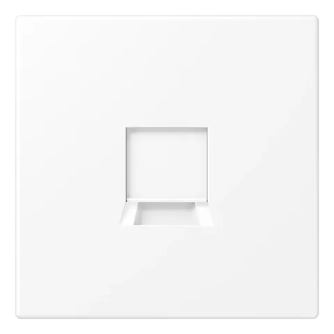 Placa central cinzento claro para conectores RJ Série LS JUNG LS1969-15WELG