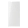 Placa transparente com tira branco-pérola F50 JUNG LS50NA