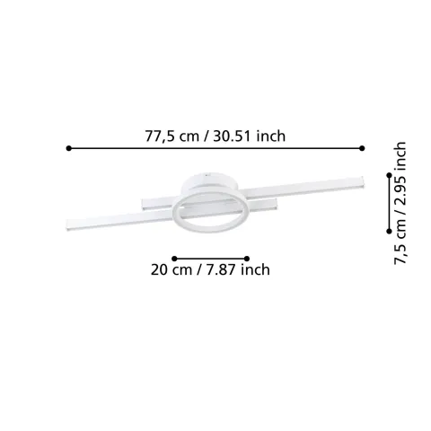 Plafon Amandolo eglo 900952