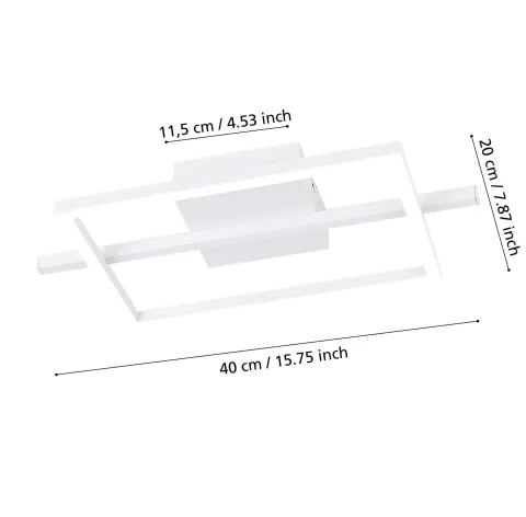 Plafon Amandolo eglo 901116
