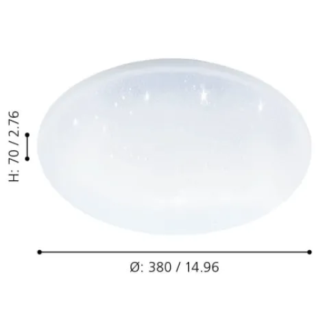 Plafon de tecto eglo 900001