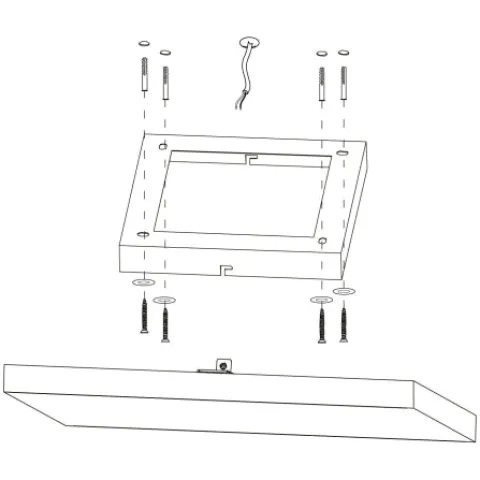 Plafon de tecto eglo turcona 900057