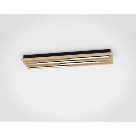 Plafon de Teto com LED e Madeira Natural MARREIRA EGLO 390428