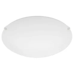 Plafon de Teto com Vidro Branco Acetinado MARS EGLO 80265