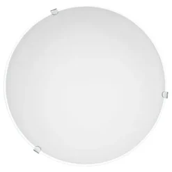 Plafon de Teto com Vidro Branco Acetinado MARS EGLO 80265