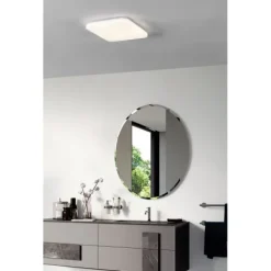 Plafon de Teto Quadrado com LED Branco Neutro FRANIA-S EGLO 900364