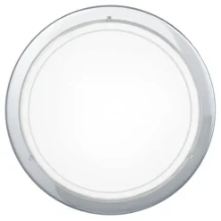 Plafon de Teto Redondo com Vidro Branco PLANET 1 EGLO 83155