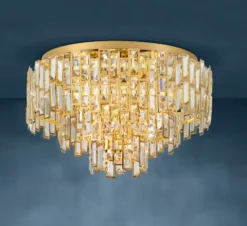 Plafon Eglo Calmeilles Dourado 39611 Ø630