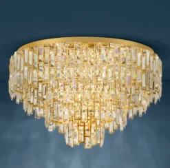 Plafon Eglo Calmeilles Dourado 39612 Ø780
