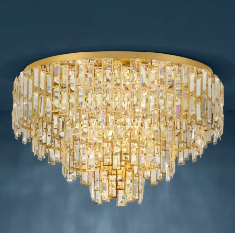 Plafon Eglo Calmeilles Dourado 39612 Ø780