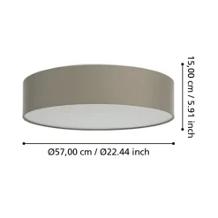 Plafon eglo led 900441 Romao-Z