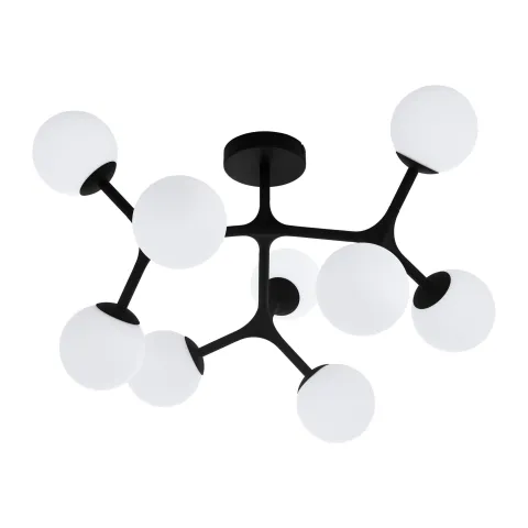 Plafon Eglo Maragall Preto 39532 Ø 735 mm