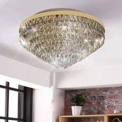 Plafon Eglo Valparaiso Ø780mm 39459 Dourado