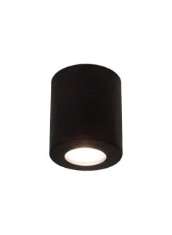 Plafon Exterior Franca 90 Preto Fumagalli