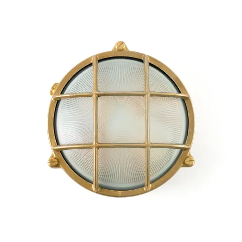 Plafon Exterior Noray Latão Faro 70999