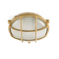 Plafon Exterior Noray Latão Faro 70999